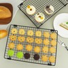 QWORK Stackable Cooling Racks for Baking and Cooking, 2 Pack