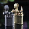 Mini Kerosene Lighter Creative Retro Old-Fashioned Grinding Wheel Lighter Men's