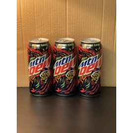 Mountain Dew Three (3) Mountain Dew Voodew 2020 Full 16oz Cans