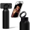 Insulated Water Bottle Compatible Magsafe Water Bottle with Phone Holder,Stainless