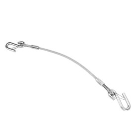 70 cm Trailer Safety Chain, Large Load Capacity, Robust, Reliable Towing Wire Ropes for Trailers, Motorhomes