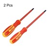 HARFINGTON 2pcs VDE Insulated Screwdriver 1000V SL1.2 x 6.5 x