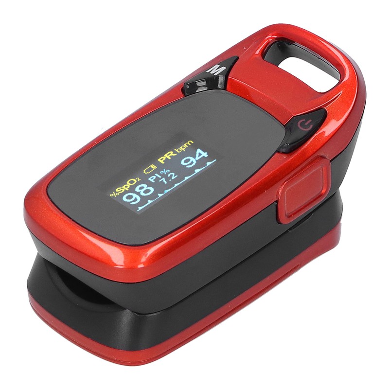 Fingertip Pulse Oximeter Digital Battery Blood Oxygen Saturation Monitor with