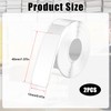 420pcs/2 Rolls Thermal Labels for Phomemo D30, 12x40mm Label Printer