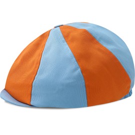 A&J DESIGN Boina Niño Pequeño Gorras Suaves y Cálidas para Bebes y Niño, Azul Naranja, 2-3 Años