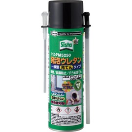 Sista Urethane Foam M5250 17.6 oz (500 g) - A dedicated type for 360° use; Can be used upwards, and is a one-component foam urethane that can be used for many purposes, such as soundproofing,