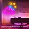 132FT Led Neon Rope Lights Control with App/Remote,Flexible Led Rope