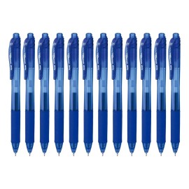 Bolígrafos Pentel Energel Bln105 Tinta Gel Líquida 0.5mm 12u Color de la tinta Verde