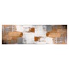 LOZULO Table Runner Modern Orange Runner Table Boho Linen Table
