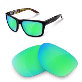 Arnette SURE Polarized Replacement Lenses for Arnette 4177 Witch Doctor Sapphire Green