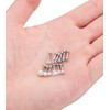 YOVORO 12Pcs 16G 316L Stainless Steel Stud Earrings for Women