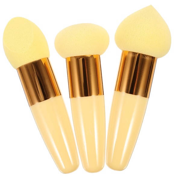 Beavorty 3pcs Beauty Makeup Pen Set Soft Fluffy Sponge Puff