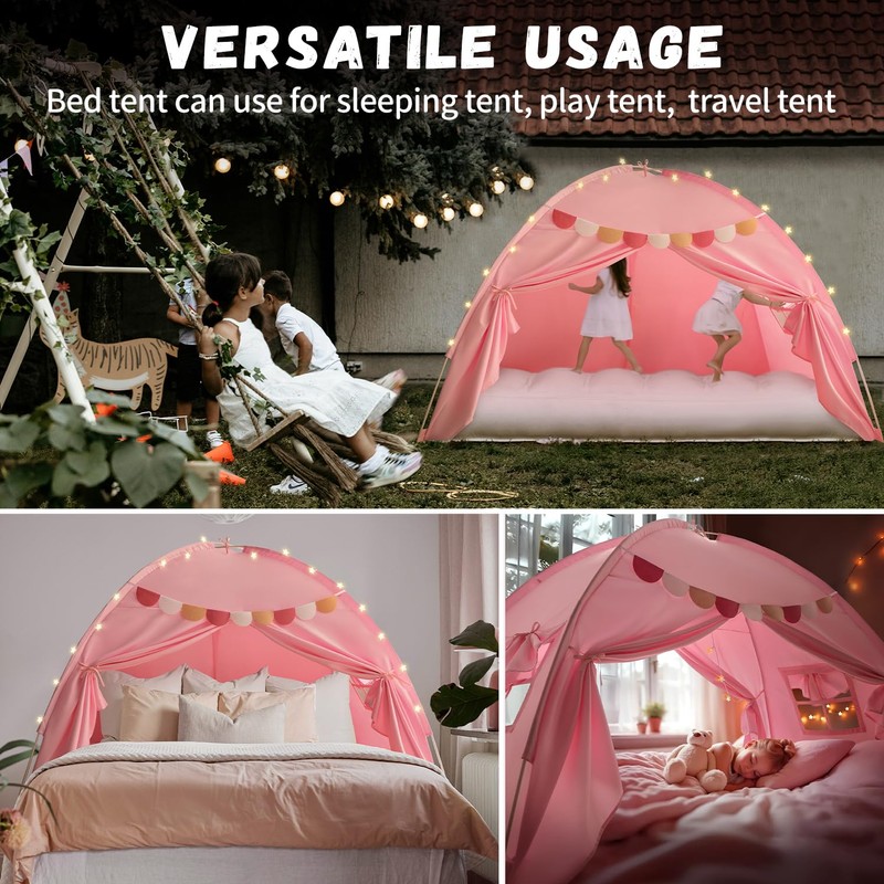 Razee Twin Bed Tent for Kids, Twin Size Bed Tents
