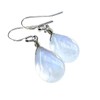 Sterling Silver Rainbow Moonstone Earrings, June Birthstone, Perfect Gift For