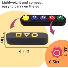 Gonggi Game Set, Gonggi Korean Game, Gonggi Stones Gonggi Korean Jacks, Korean Traditional Gong Gi Game Play Set, Toy for Children, Family Activity