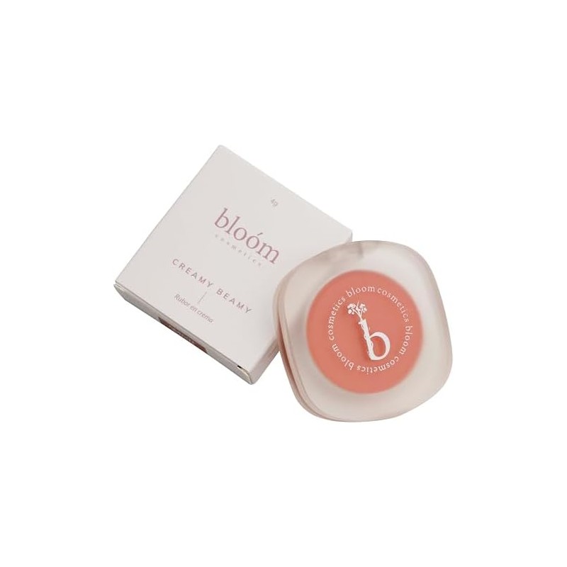 Bloóm Cosmetics, Creamy Beamy, Rubor en Crema Multisusos Para Mejillas
