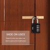 Diyife Combination Padlock, [2 Pack] 4 Digit Locker Lock Weatherproof