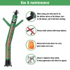 Watermelon Theme Inflatable Weird Wave Dancer Tube Man Outdoor Advertising