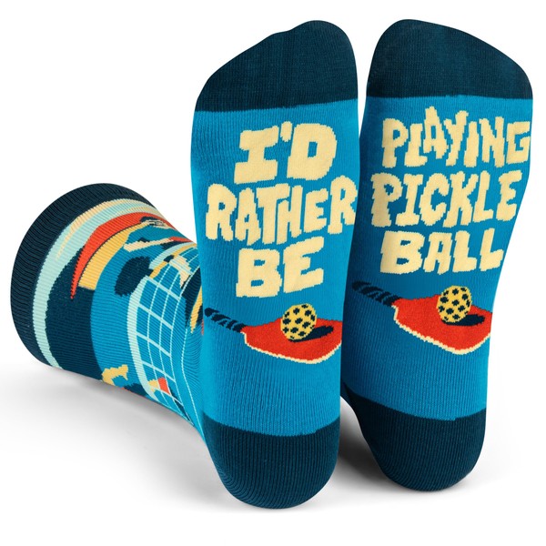 I'd Rather Be - Funny Socks For Men & Women