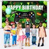 Video Game Happy Birthday Backdrop Video Game Party Decorations Game