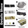 SamHeng Women Wide Sequin Belt Glitter Elastic Stretchy Waistband Cinch