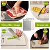 Stainless Steel Cutting Board for Kitchen,3-IN-1 Double Sided,Non-Slip,Scratch-Resistant Mesh Design