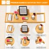 Banlilu Bathtub Tray - Bath Tray Expandable - Bath Tub