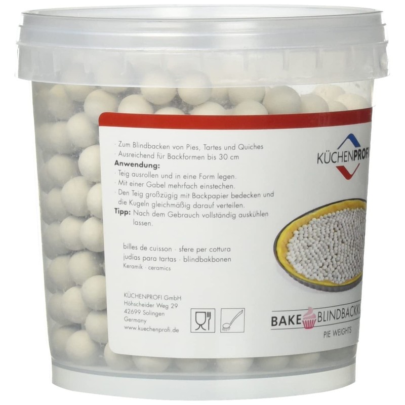 Küchenprofi Blindbackkugeln