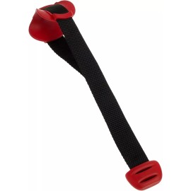 Lifeline Heavy Duty Door Anchor, Black/Red