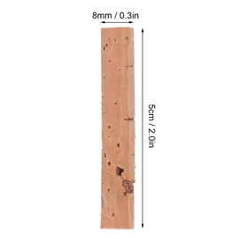 VGEBY Fishing Corks, Pack of 10 Carp Fishing Boilies Bait Cork Stick Rig Method Feeder Bait Buoyancy Rod Fishing Tackle (8 mm / 0.31 in) Fishing Bait