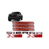 6Pcs Elevation Sierra Bed X31 Emblems Door Rear Tailgate Badge