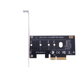 WANGCL NVME PCIE Adapter M.2 M-Key to PCIE 4x with Mounting Bracket for Desktop Motherboard Hard Drive Expansion