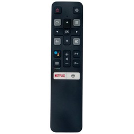 AULCMEET Replacement Remote Control 06-BTZNYY-LRC802V RC802V-FUR6 Fit for TCL 4K QLED TV 4K Android TV