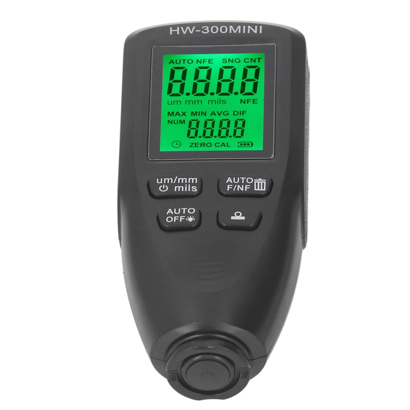 0 to 2000UM Paint Mil Thickness Meter Gauge High Precision