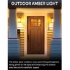 Prosperbiz Bug Light Bulbs Outdoor: A21 23W Amber Yellow Light