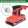 Motoforti Sandpaper Hook & Loop Sanding Sheets 2.95Inch x 2.95Inch