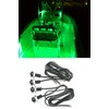 Shadz_LED 4X Green LED Boat Light Waterproof 12v Deck Storage