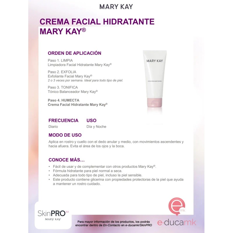 Crema Facial Hidratante Mary Kay