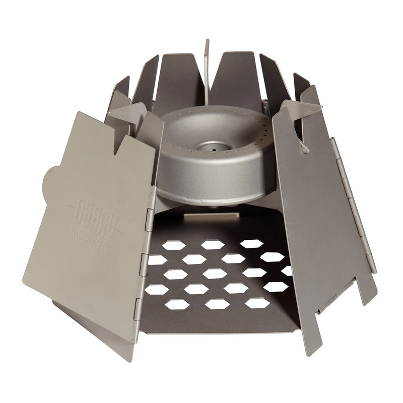 Vargo Titanium Converter Stove | Portable Stand-Alone Alcohol and Fuel