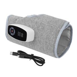 Air Calf Compression Massager Heating Kneading Automatic Adjustable 3 Gears Vibration Calf Massager Grey