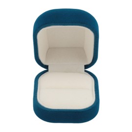 Jewelry Gift Box - Soft Velvet Lining, Elegant Design, Portable Ring Box for Weddings, Proposals, Anniversaries & Special Occasions
