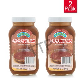 Florence Coconut Jam Matamis Sa Bao, Net Wt 12oz (340g) 2 Pack