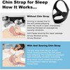 Zhenghebuy Airflow Jaw Strap,Jaw Strap for Sleeping,Reusable Face Strap, Snoring