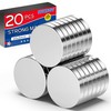Niuknow 20 Pcs Strong Rare Earth Magnet, 20x3 mm Neodynium