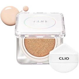 CLIO Kill Cover Funwear Cushion The Original SPF50+, PA+++ / Cushion Foundation, Olive Young Award Winner for 5 Consecutive Years, Airy Satin Semi-Matte (21N (LINEN), 15g)