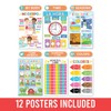 Colorful Spanish Posters | Set of 12 | Spanish Educational