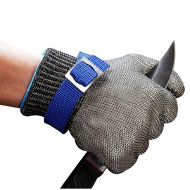 SUJAYU Cutting Gloves Cut Resistant Gloves, Level 9 Cut Proof Gloves Cut Resistant Work Gloves, Kitchen Gloves for Cutting (M)