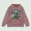 Bighead Astronaut Skull Graphic Hoodie 100% Cotton US Warehouse 6