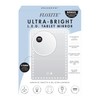 Floxite LED Lighted Tablet Mirror with 15X Magnification, Ultra Bright