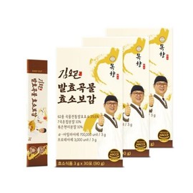 Kim Oh-gon Fermented Grain Enzyme Encyclopedia 3 Pack (90 Packets) / 김오곤 발효곡물 효소보감 3박 (90포)